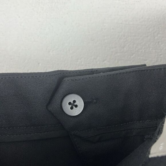 Everlane women’s the fixed waist stretch cotton black high waist pant size 10 - Picture 5 of 6